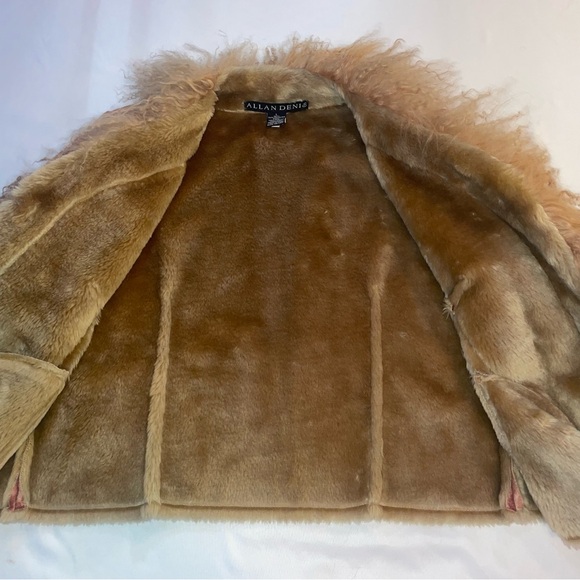 Teddy Mongolian fur Jacket penny lane bratz doll jacket with leopard print - Picture 8 of 12